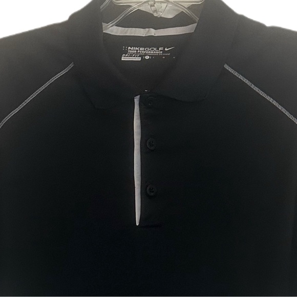 Excellent Nike DRI-FIT Tour Performance Men's Golf Polo Shirt - Large - Picture 3 of 5